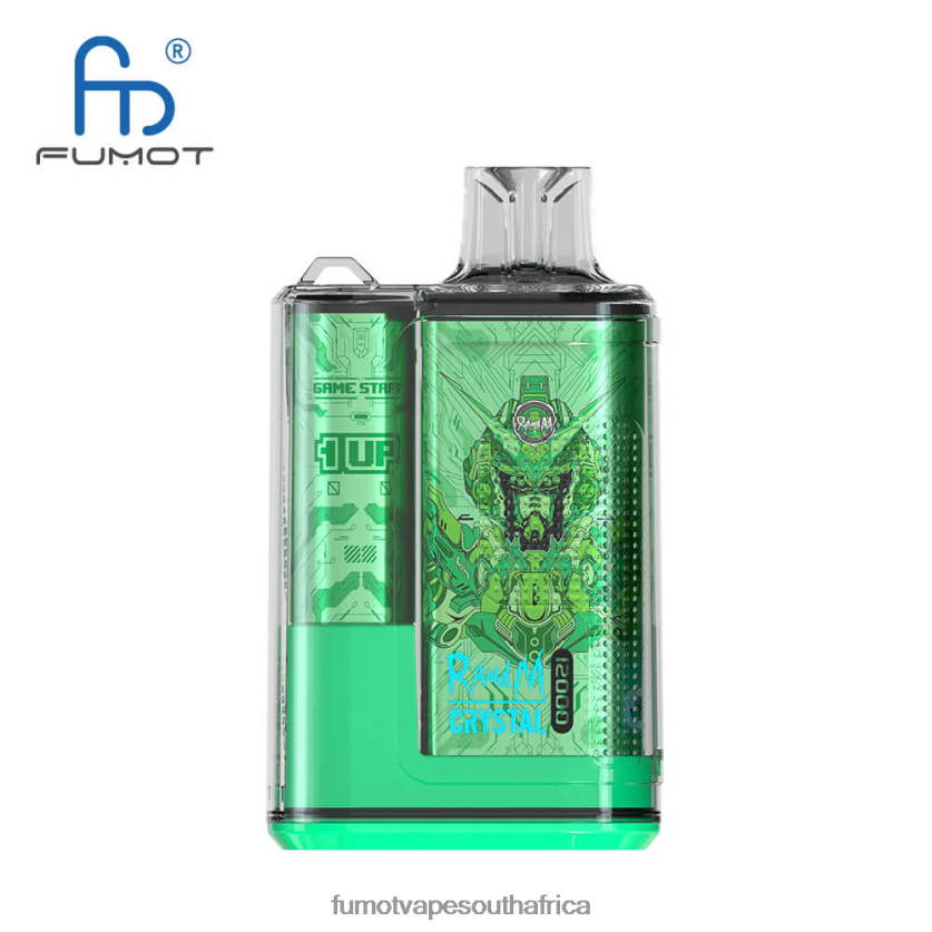 Fumot Crystal 12000 Disposable Vape Box - 20ML (1 Piece) Aloe Grape V0F4BZ252 Fumot Vape South Africa