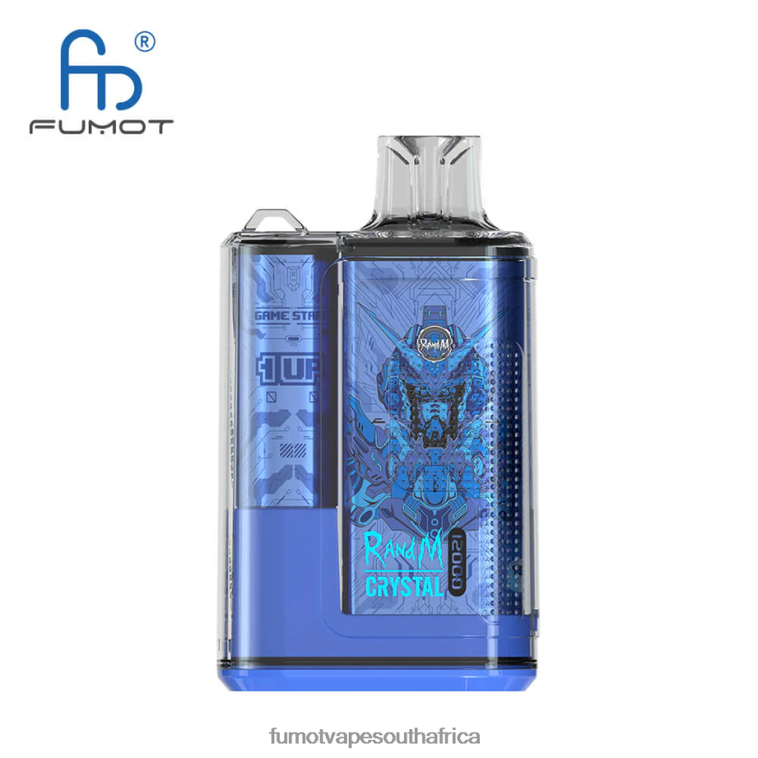 Fumot Crystal 12000 Disposable Vape Box - 20ML (1 Piece) Aloe Grape V0F4BZ252 Fumot Vape South Africa