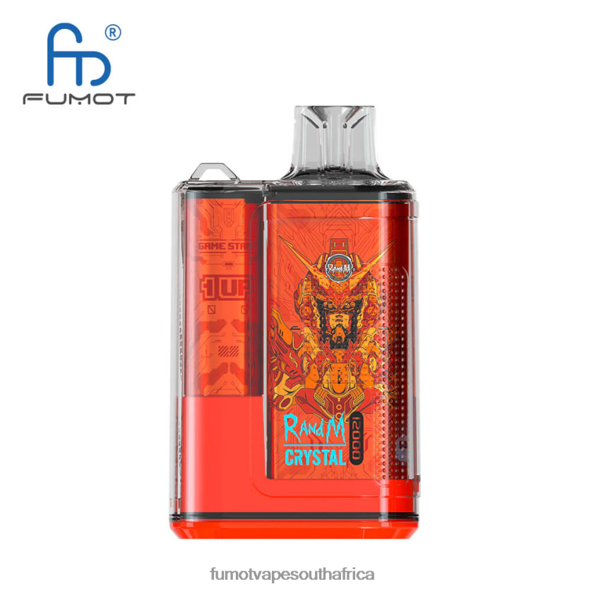 Fumot Crystal 12000 Disposable Vape Box - 20ML (1 Piece) Apple Berry Blast V0F4BZ253 Fumot Vape Price