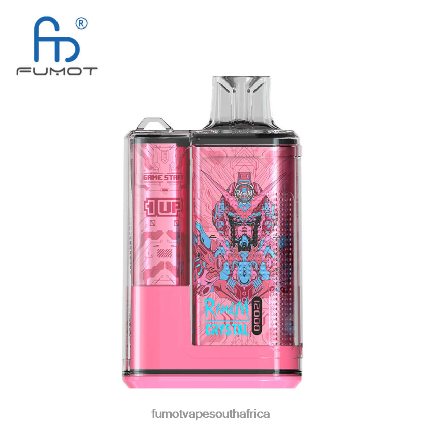 Fumot Crystal 12000 Disposable Vape Box - 20ML (1 Piece) Apple Berry Blast V0F4BZ253 Fumot Vape Price