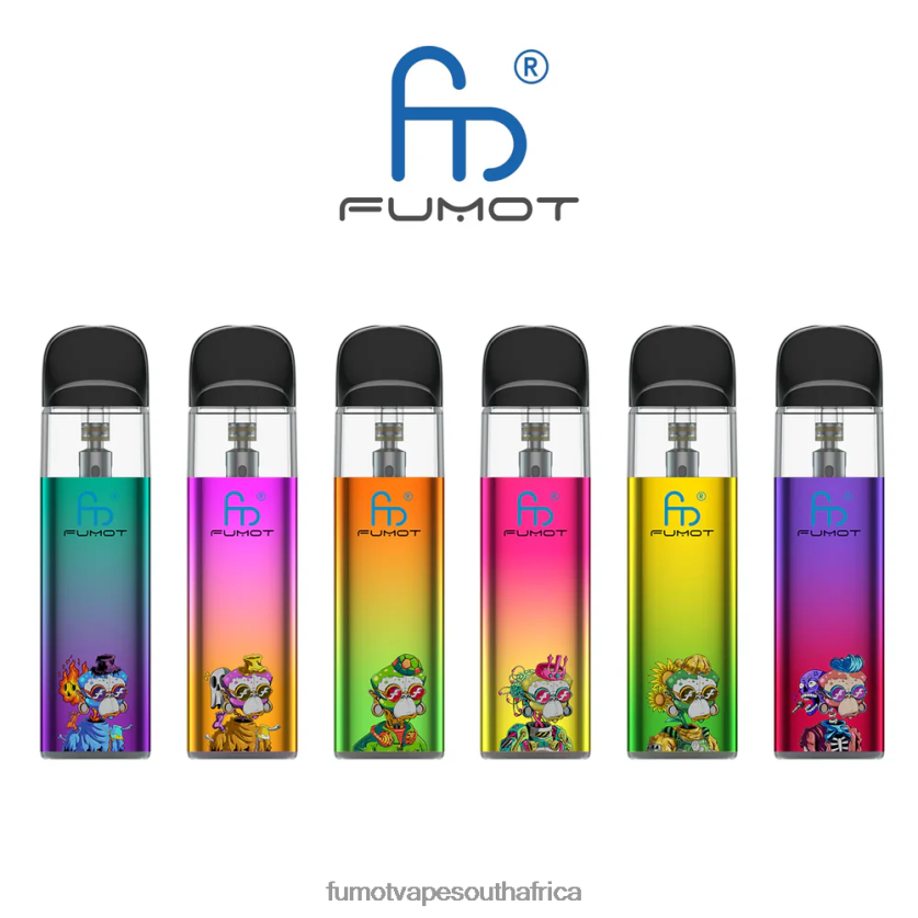 Fumot Dazzle Lite TPD-Compliant Empty Vape Kit (1 Piece) Green-Purple V0F4BZ551 Fumot South Africa