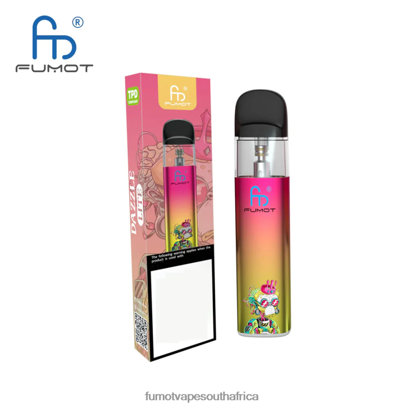 Fumot Dazzle Lite TPD-Compliant Empty Vape Kit (1 Piece) Green-Purple V0F4BZ551 Fumot South Africa