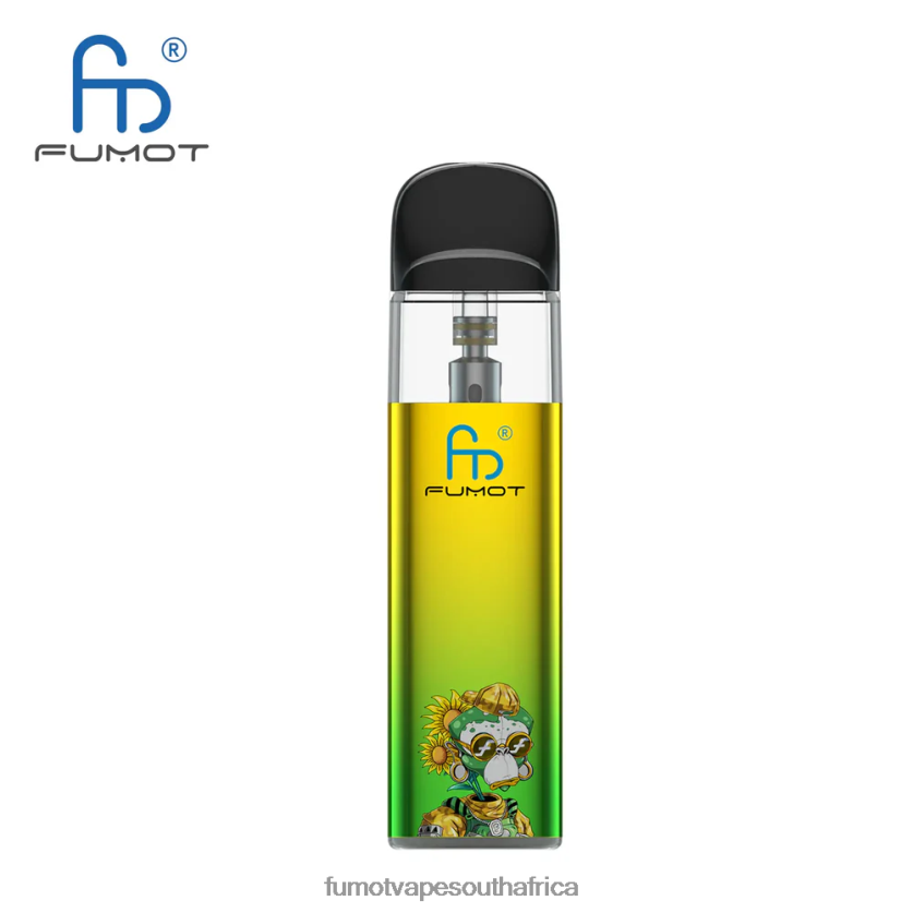 Fumot Dazzle Lite TPD-Compliant Empty Vape Kit (1 Piece) Green-Purple V0F4BZ551 Fumot South Africa