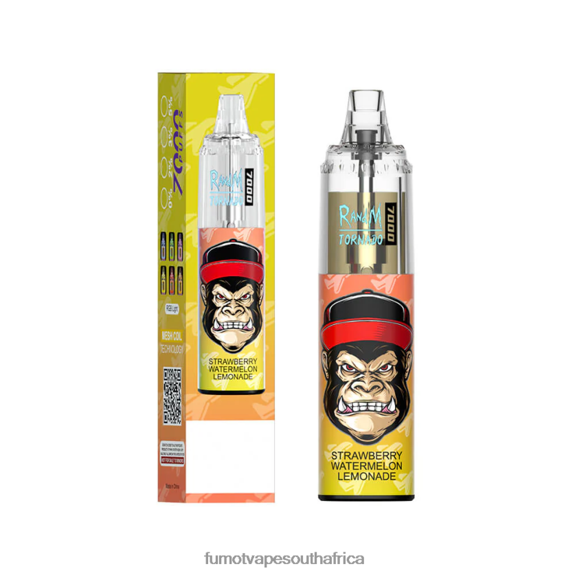 Fumot Tornado 14ML (1 Piece) 7000 Disposable Vape Pen Strawberry Banana V0F4BZ98 Fumot Cigarette