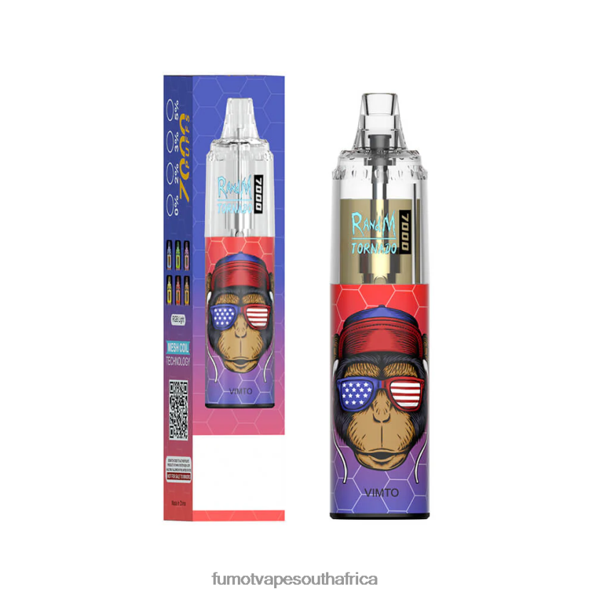 Fumot Tornado 14ML (1 Piece) 7000 Disposable Vape Pen Strawberry Kiwi V0F4BZ102 Fumot Vape South Africa