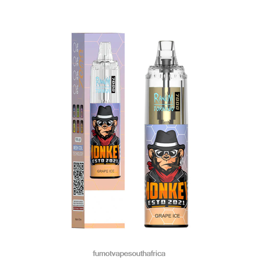 Fumot Tornado 14ML (1 Piece) 7000 Disposable Vape Pen Strawberry Kiwi V0F4BZ102 Fumot Vape South Africa