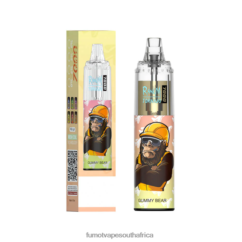 Fumot Tornado 7000 Disposable Vape Pen - 14ML (1 Piece) Kiwi Passion Fruit Guava V0F4BZ80 Fumot Vape Review