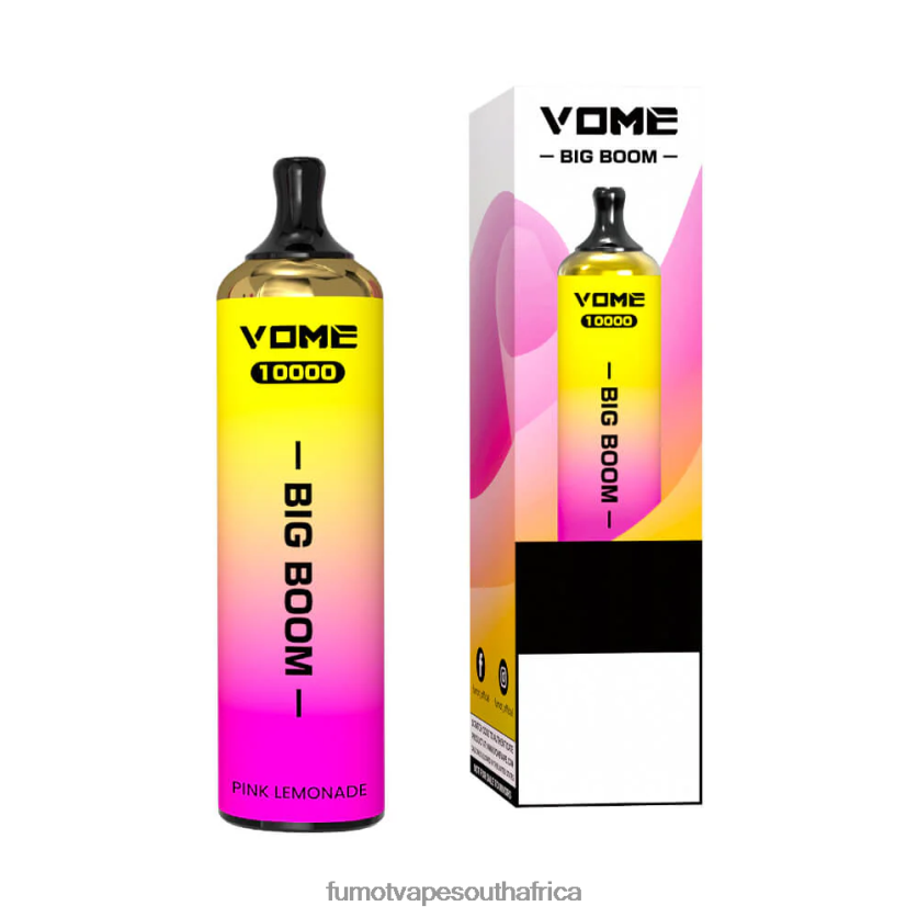 Fumot Vome Big Boom Disposable Vape Pen 10000 - 20ML (1 Piece) Blue Razz Ice V0F4BZ441 Fumot South Africa