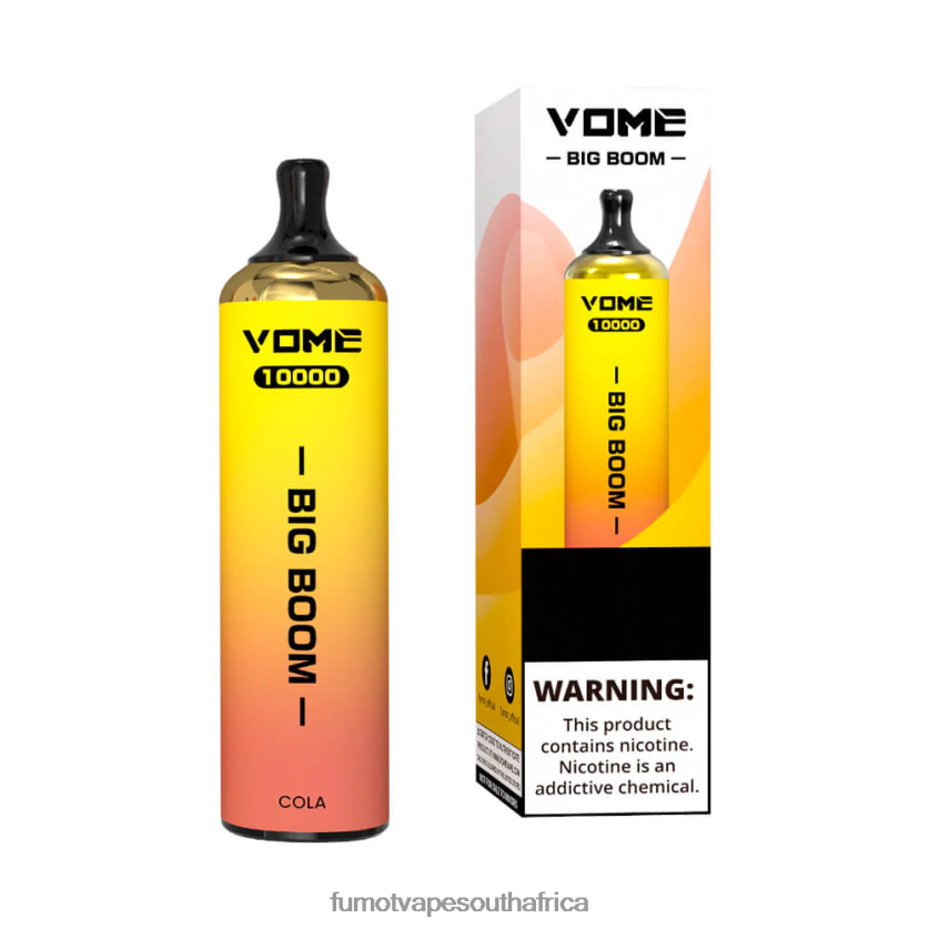 Fumot Vome Big Boom Disposable Vape Pen 10000 - 20ML (1 Piece) Blue Razz Ice V0F4BZ441 Fumot South Africa