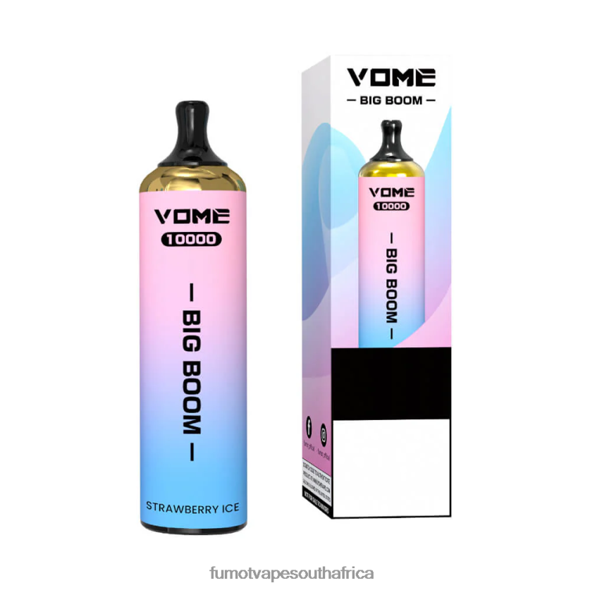 Fumot Vome Big Boom Disposable Vape Pen 10000 - 20ML (1 Piece) Blue Razz Ice V0F4BZ441 Fumot South Africa