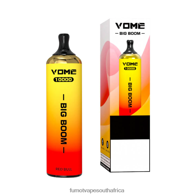 Fumot Vome Big Boom Disposable Vape Pen 10000 - 20ML (1 Piece) Blue Razz Ice V0F4BZ441 Fumot South Africa